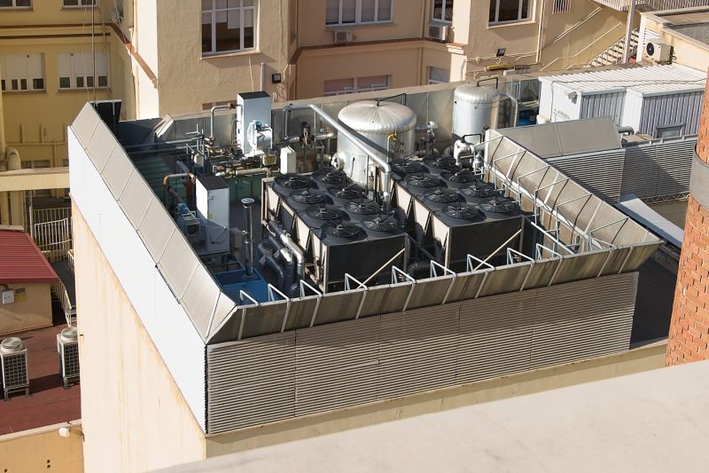 Newly Installed HVAC Equipment